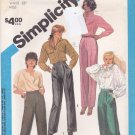 Simplicity 6528 Uncut 10 Waist 25 Pants Trousers Fuss Free Fit