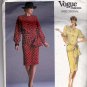 Vogue 1897 Pattern 12 Loose Fit Blouson Top Skirt Givenchy Vintage 1980s Cut Complete