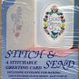 Stitch & Send Greeting Card "God Bless You" Counted Cross Stitch Kit 2106