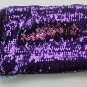 Two Way Sparkle 7 inch Tablet Sleeve Evening Bag Sequins Purple Pink