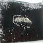 Two Way Sparkle 10 inch Tablet Sleeve Evening Bag Sequins Shiny Silver Black