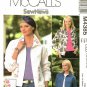 McCall's 4385 Pattern uncut 10 12 14 16 Jean Jackets with Optional Machine Embroidery