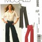 McCall's M5592 Pattern uncut 16 18 20 22 Flared Leg Jeans Pants in two lengths