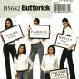 Butterick B5682 Pattern uncut 16 18 20 22 Jeans Boot Cut Flared Trouser Straight Skinny