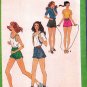 Simplicity 8962 Pattern uncut 7 Junior Teen Vintage 1970s Girls Short Shorts