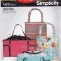 Simplicity 4909 Tote Bags Sewing Pattern may be missing pieces, 50 cents plus shipping