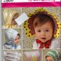 Simplicity 2908 Pattern uncut Bonnets Hats Babies Infants Toddlers