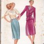 Butterick 3356 Pattern uncut 10 Semi Fitted Lined Jacket Blouse Straight Skirt Suit