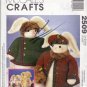McCall's 2509 Sewing Pattern uncut Bunnies with Jackets and Hats Joanne Beretta