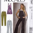 McCall's M7547 Pattern uncut 14 16 18 20 22 Jeans Overalls Shortalls