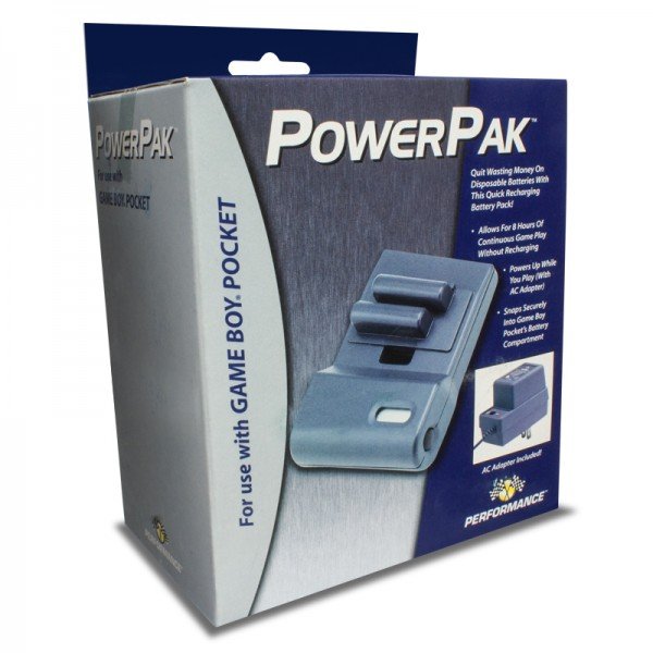 Gameboy Color Rechargeable Battery Pack with AC Adapter