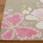 POTTERY BARN woolen 5X8 Modern Designer CAMILLE Pink Kids Rugs & Carpets