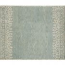 POTTERY BARN NEW Desa Blue Persian Hand Tufted 5X8  Modern Wool Carpet Rug