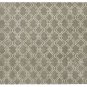 POTTERY BARN NEW Scroll Tile Gray Persian Hand Tufted 5X8 Design Wool Carpet Rug
