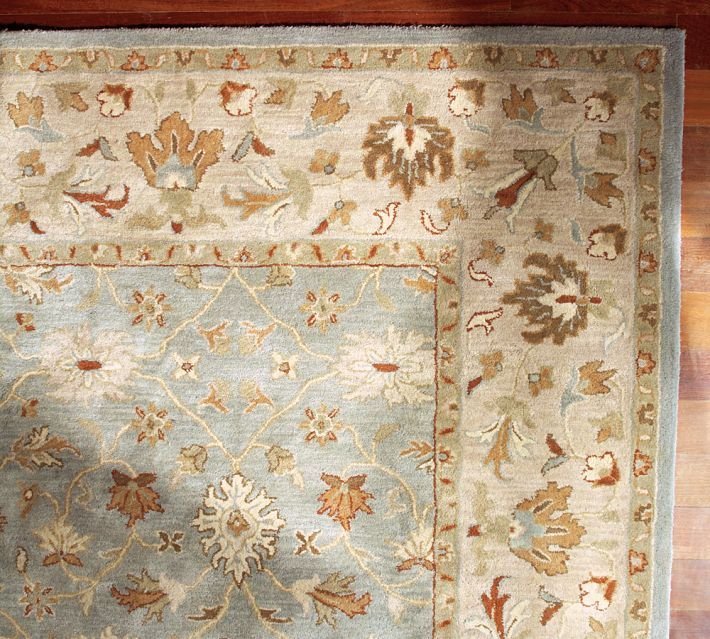 POTTERY BARN NEW Malika Persian Hand Tufted 10X14 Modern Design Wool