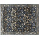 POTTERY BARN NEW Adeline Blue Mist Hand Tufted 8X10 Wool Carpet Rug