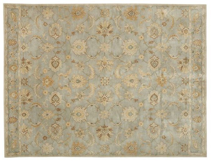 POTTERY BARN Tufted 8X10 Modern Design Wool Carpet Gabrielle Style Rug