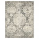 NEW POTTERY BARN  Barret Hand Loomed Gray Printed Hand Tufted 9X12 Wool Carpet Rug