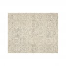 NEW crate and barrel Azulejo Neutral Moroccan Style Rug Hand Tufted 8X10 Wool Carpet Rug