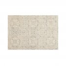 NEW crate and barrel Azulejo Neutral Moroccan Style Rug Hand Tufted 6X9 Wool Carpet Rug