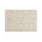 NEW crate and barrel Azulejo Neutral Moroccan Style Rug Hand Tufted 6X9 Wool Carpet Rug