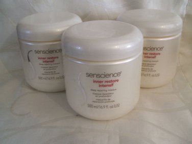 3* SENSCIENCE Inner Restore Intensif Deep Repairing Masque Mask 3*500ml/16.9oz