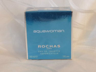 AQUAWOMAN by ROCHAS Eau De Toilette 30ml/1oz NIB