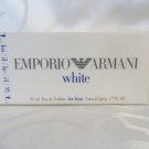 ARMANI WHITE EDT for Men 50ml/1.7oz New in Box RARE