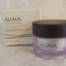 AHAVA Dead Sea Age Control Eye Cream 15ml NIB +samples