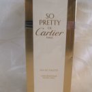 SO PRETTY by CARTIER EDT for Women 100ml/3.3oz NIB