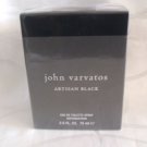 ARTISAN BLACK by JOHN VARVATOS EDT for Men 75ml/2.5 fl.oz NIB