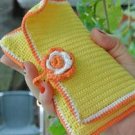 Orange wallet pattern