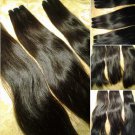 18 20 22" 1pcs Indonesian virgin hair weft or bulk double drawn