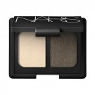 NARS Duo Eyeshadow - TAIGA (Pale gold frost/Gold infused pewter) 0.14 Oz/4g