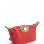 LONGCHAMP Red Nylon 'Le Pliage' Mini Coin Purse