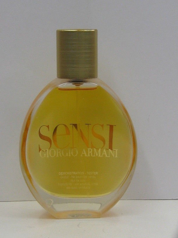 Sensi by Giorgio Armani Eau De Parfum Spray Tester 1.7 Fl. oz / 50 ml (RARE/HARD-TO-FIND)