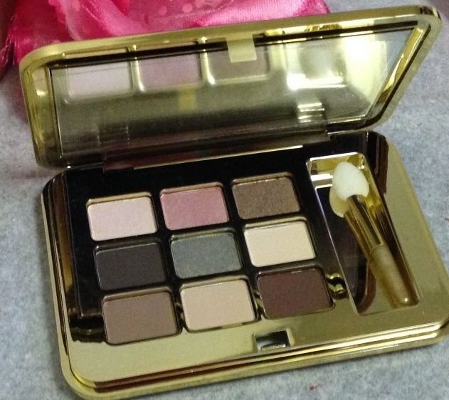ESTEE LAUDER Pure Color Eyeshadow Palette With Golden Compact Case