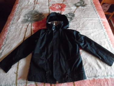 BURBERRY BURBERRY LONDON Black Hooded Jacket