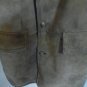 HUGO BOSS Brown Lambskin Suede Jacket