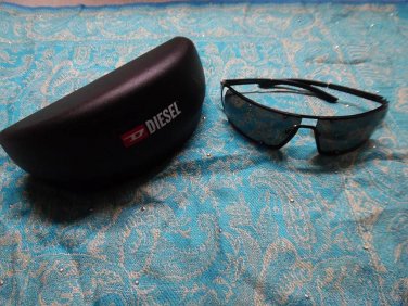 DIESEL Black Blade Tinted Sunglasses