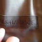 HUGO BOSS Dark Brown Spanish Lambskin Suede Jacket