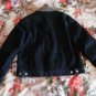 HUGO BOSS Denim Jacket With Terrycloth Trim
