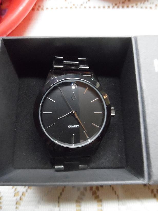 NIC & SYD Black Stainless Steel Watch