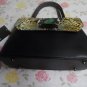 Mia Tomazzi Black Montenapoleone Leather Satchel