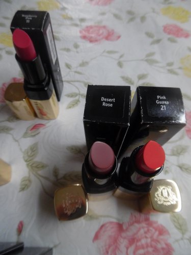 Bobbi Brown Luxe Lipstick Trio Set #2 (Desert Rose, Pink Guava And Raspberry Pink))