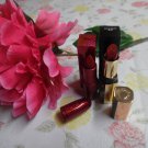 Bobbi Brown & Mac Cosmetics Brownish-Red Toned Lipstick Duo Set
