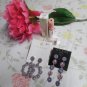FREEDOM & GUESS Drop Earrings Set (FREE GIFT Of Clinique Moisture Surge Pop Triple Lip Balm)