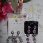 FREEDOM & GUESS Drop Earrings Set (FREE GIFT Of Clinique Moisture Surge Pop Triple Lip Balm)