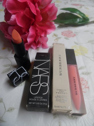 Burberry & Nars Peach-Toned Lip Duo Set