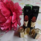 Bobbi Brown Luxe Lipstick Duo Set - & Claret 04 (Burnt red) & Afternoon Tea 64 (Toasted nude)